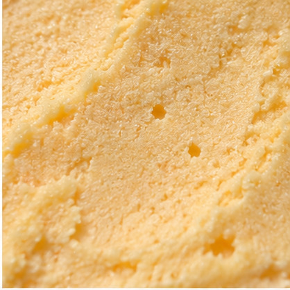 Close-up of the actual Fruity Puppy cream texture